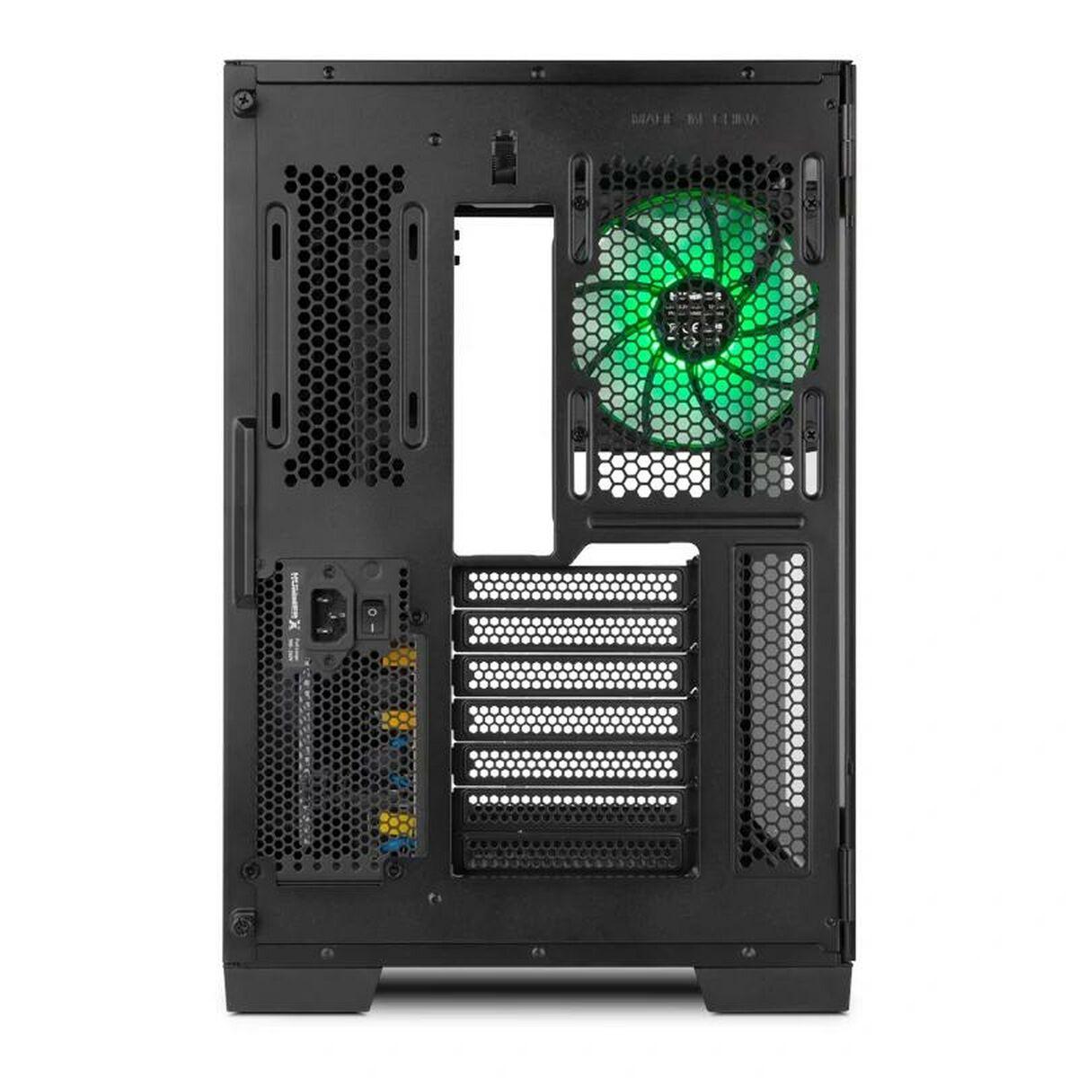 NOX HUMMER ASTRA CAJA CAJA Semitorerre ATX, Micro ATX - vetro temperato laterale e pannello anteriore - Dimensione dell'HDD e S