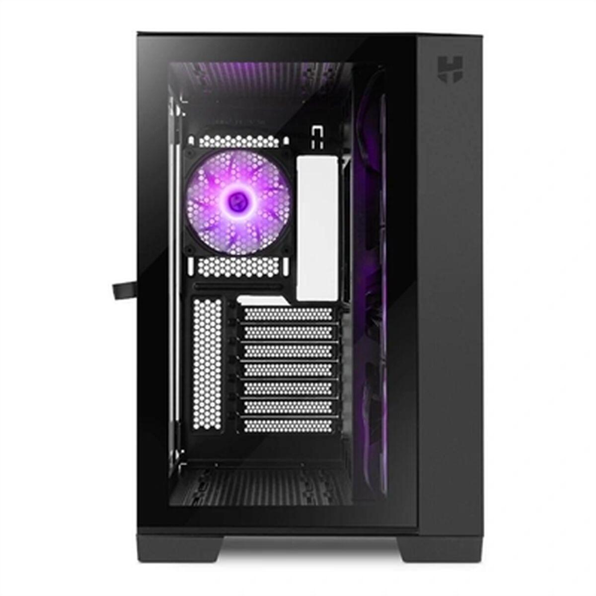 NOX HUMMER ASTRA CAJA CAJA Semitorerre ATX, Micro ATX - vetro temperato laterale e pannello anteriore - Dimensione dell'HDD e S