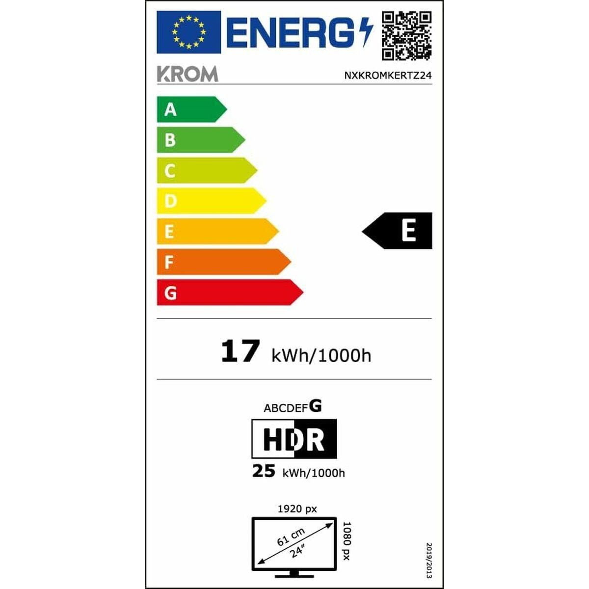 Monitor da gioco KROM Kertz 24" RGB 200HZ