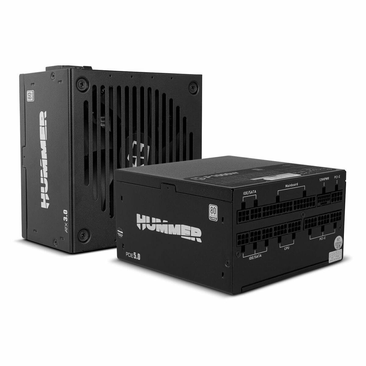 Alimentatore NOX HUMMER P1000W PCIE 5.0 ATX 3.0 platino