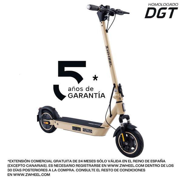 Monopattino Elettrico Zwheel ZFox Max Autumn Sunrise Motore 400W - Omologato DGT - Velocit fino a 25Km/h - Autonomia fino a 50