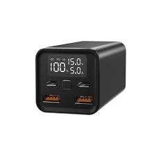 LeooTec Q2 Power Bank 20000MAH 65W PD - Compatibile con laptop - Schermo LCD - 2x USB -A 2x USB -C