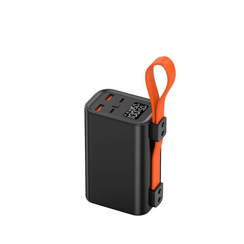 Leotec Power Bank 30000mAh 100W PD - Compatibile con laptop - Schermo LCD - 2x USB-A 2x USB-C
