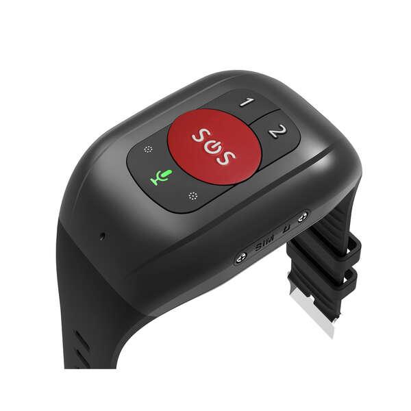 Leotec Senior Smart Band 4G - Geolocalizzazione in Tempo Reale - Localizzazione tramite Reti WiFi e LBS - Cardiofrequenzimetro