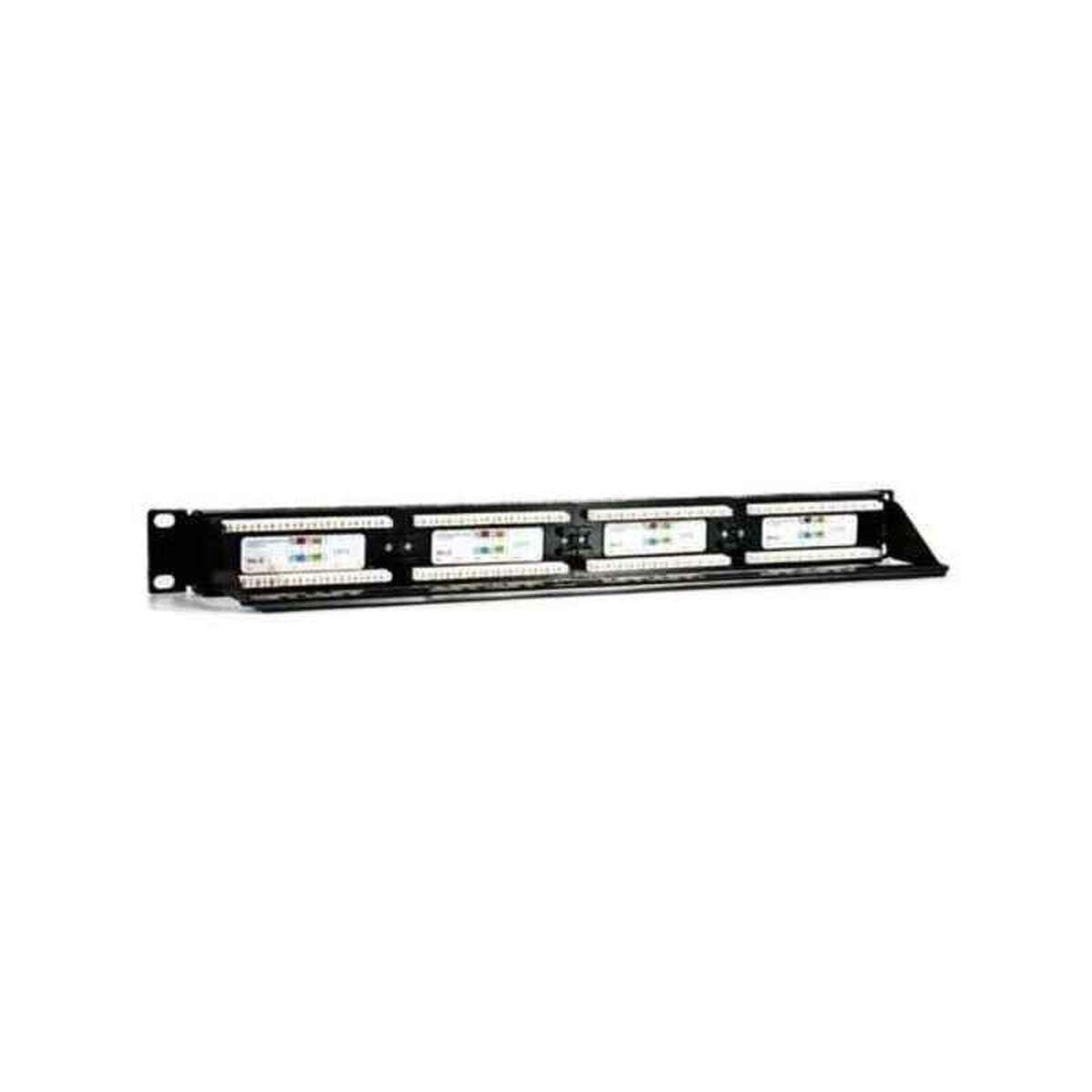 Pannello patch 2LAN 19" CAT6 24 porte UTP