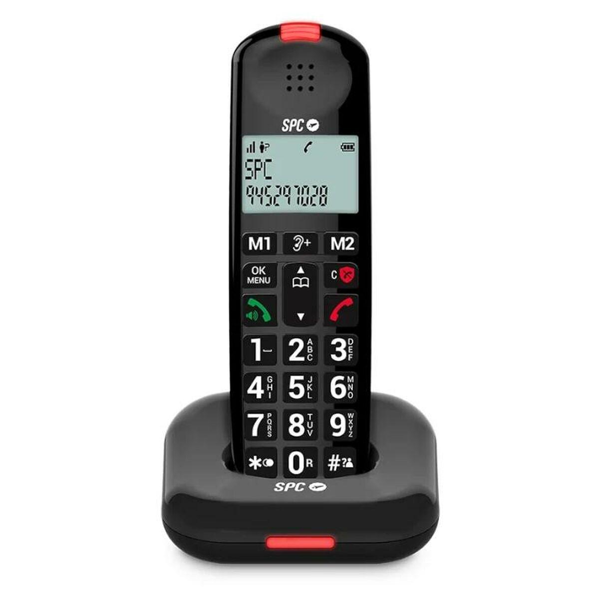 Telefono cordless SPC 7612N COMFORT KAIRO Nero