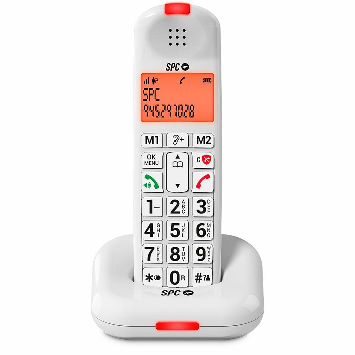 SPC 7612B COMFORT KAIRO Telefono cordless bianco