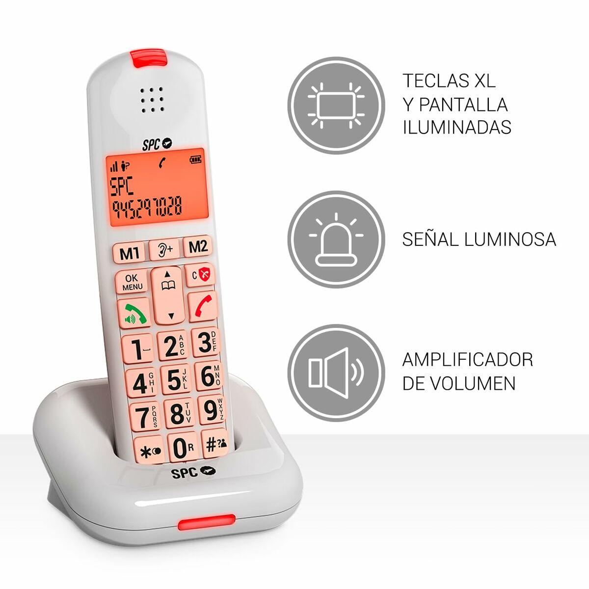 SPC 7612B COMFORT KAIRO Telefono cordless bianco