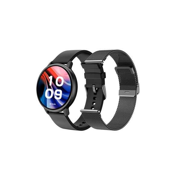 SPC Smartee Duo Classic Smartwatch Orologio Schermo AMOLED rotondo da 143" - Pi di 100 modalit sportive - Monitoraggio della s