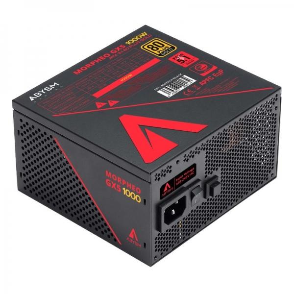 ABYSM Morpheo GX5 1000W alimentatore per computer 204 pin ATX ATX Nero Rosso