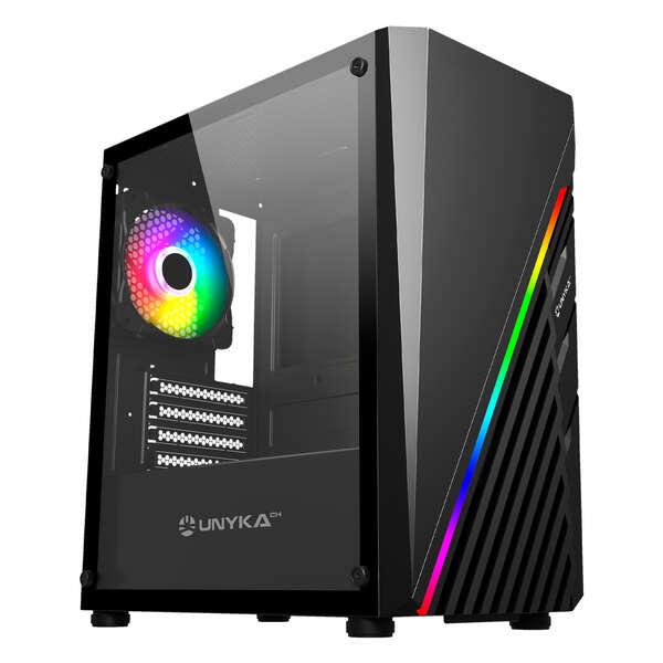 UNYKAch UK113021 computer case Micro-ATX Nero
