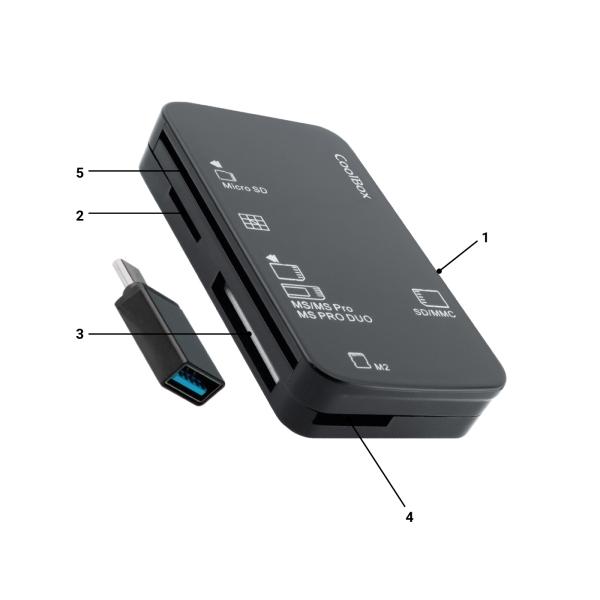 CoolBox COO-CRE-4AC lettore...
