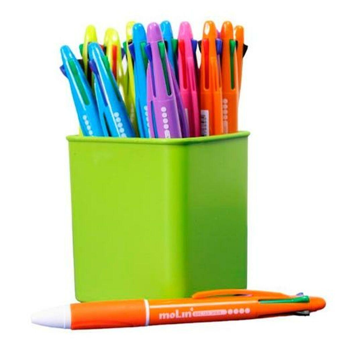 Penna gel Molin Multicolore 25 Pezzi