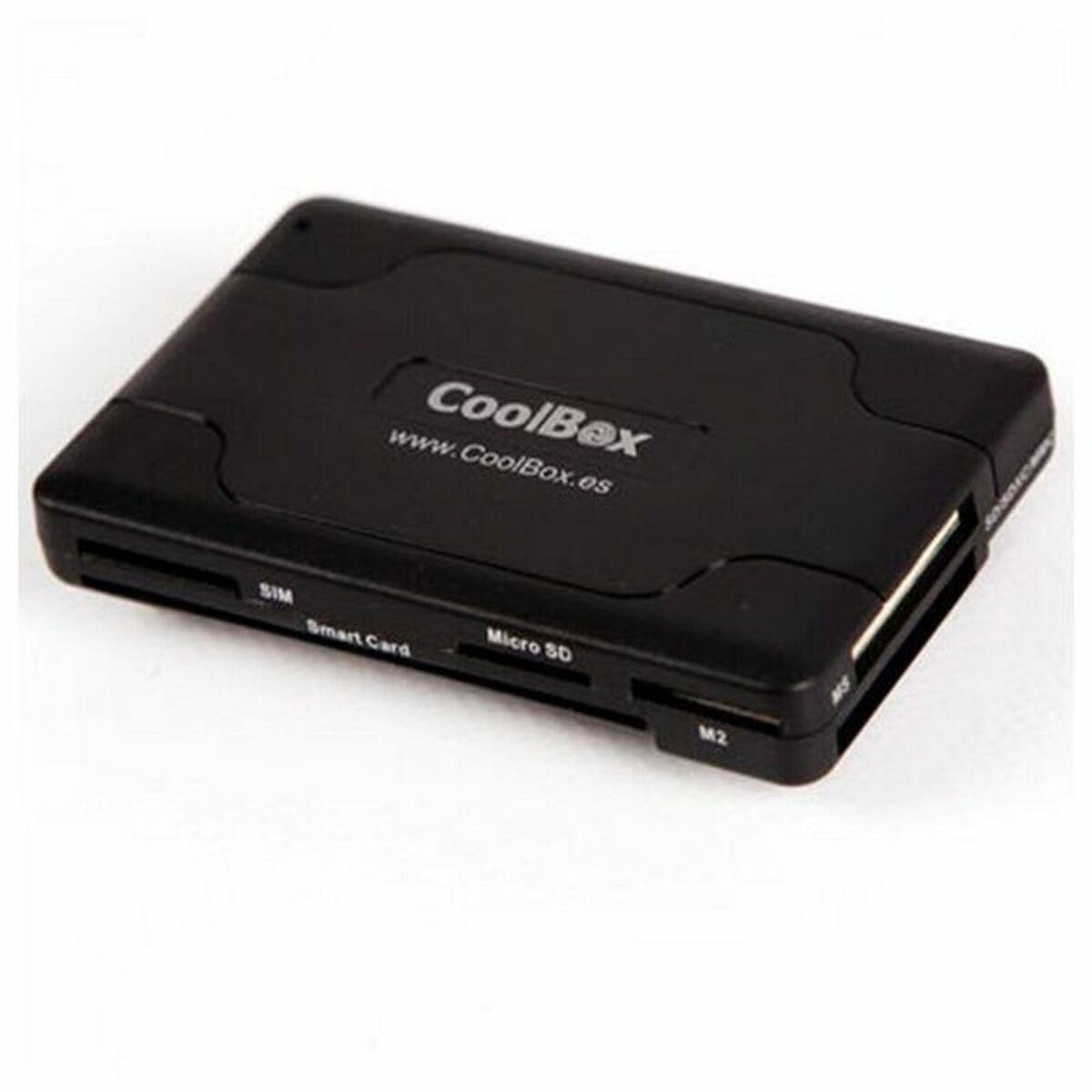 CoolBox CRE-065 lettore di schede USB 2.0 Nero