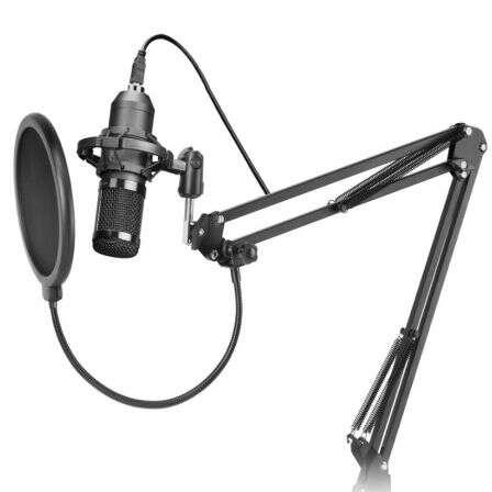 Mars Gaming MMICPRO microfono Nero Microfono da studio