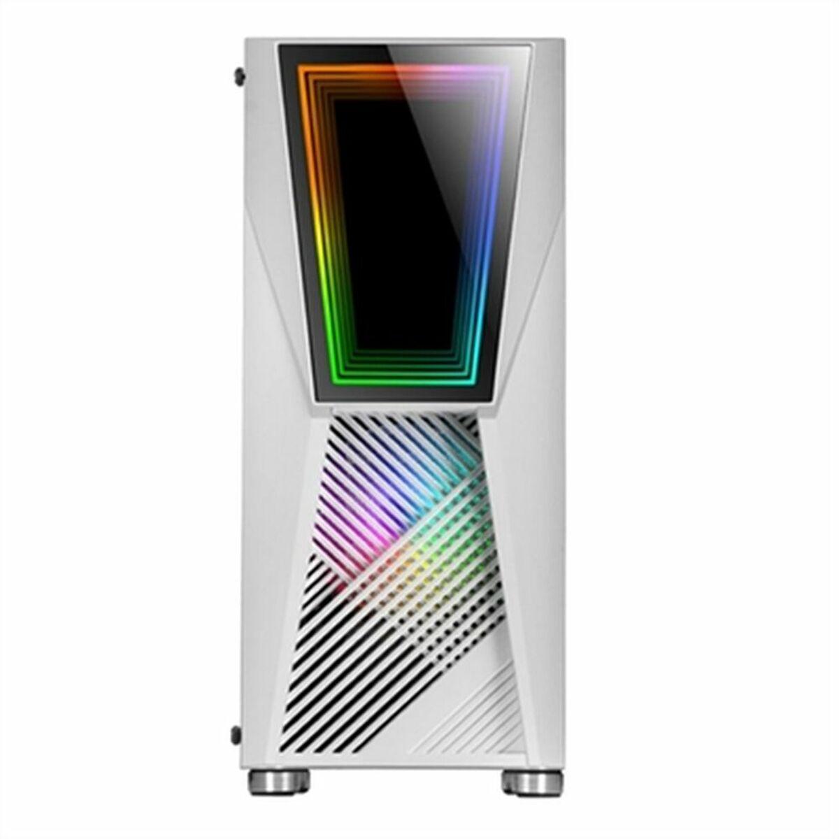Mars Gaming MC777 Mid-Tower gaming premium - Specchio Infinity ARGB - 17 modalità luce - Raffreddamento avanzato con 2 ventole