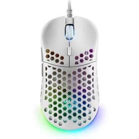 SOURIS FILAIRE GAMER MARS GAMING MM55 RGB (BLANC)