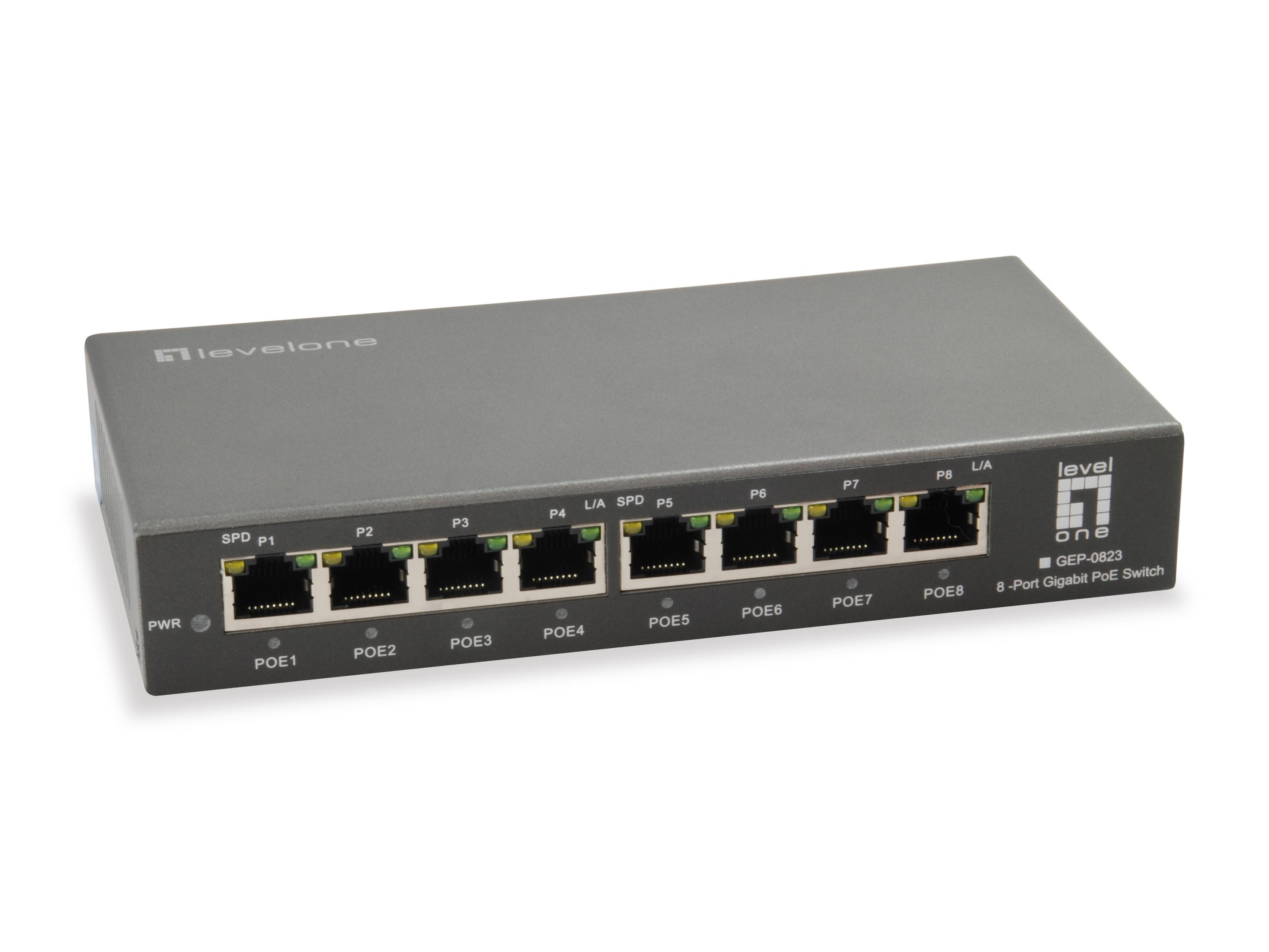 LevelOne GEP-0823 switch di...