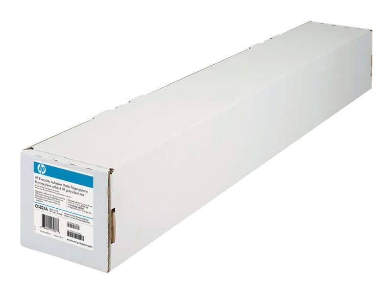 HP Confezione da 2 di polipropilene adesivo opaco per uso quotidiano 610 mm x 229 m (24"" x 75 piedi)