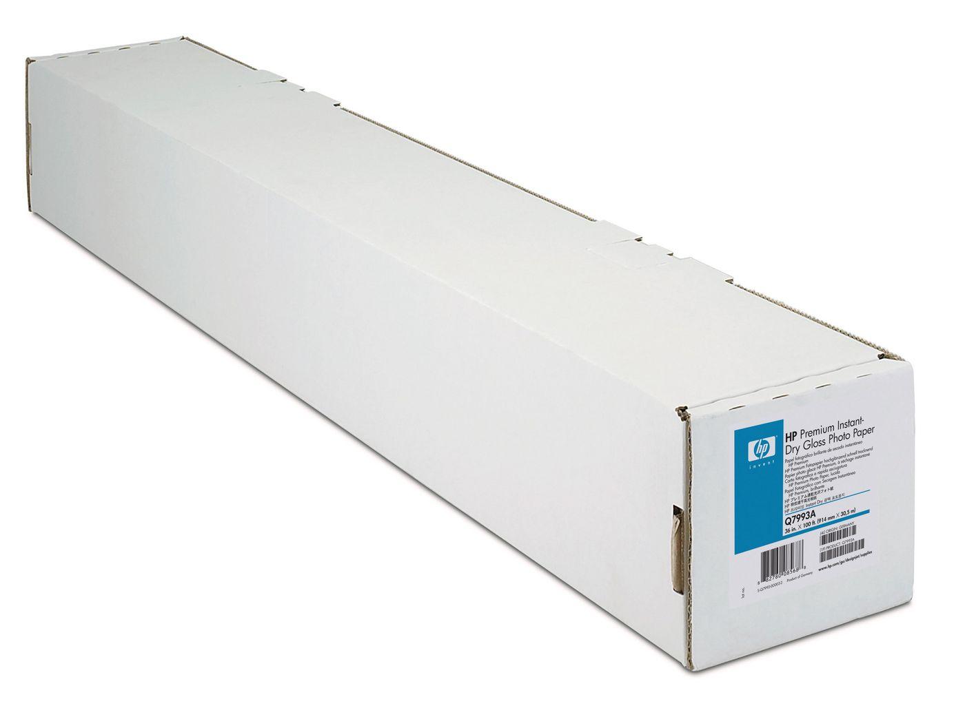 ORIGINAL HP Carta Bianco Q7995A Carta lucida ad asciugatura istantanea Premium Photo Paper - 1067 mm x 30.5 m