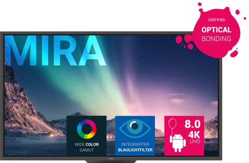 Newline TT-6520HO visualizzatore di messaggi Pannello piatto interattivo 165,1 cm (65") LED Wi-Fi 400 cd/m² 4K Ultra HD Nero T
