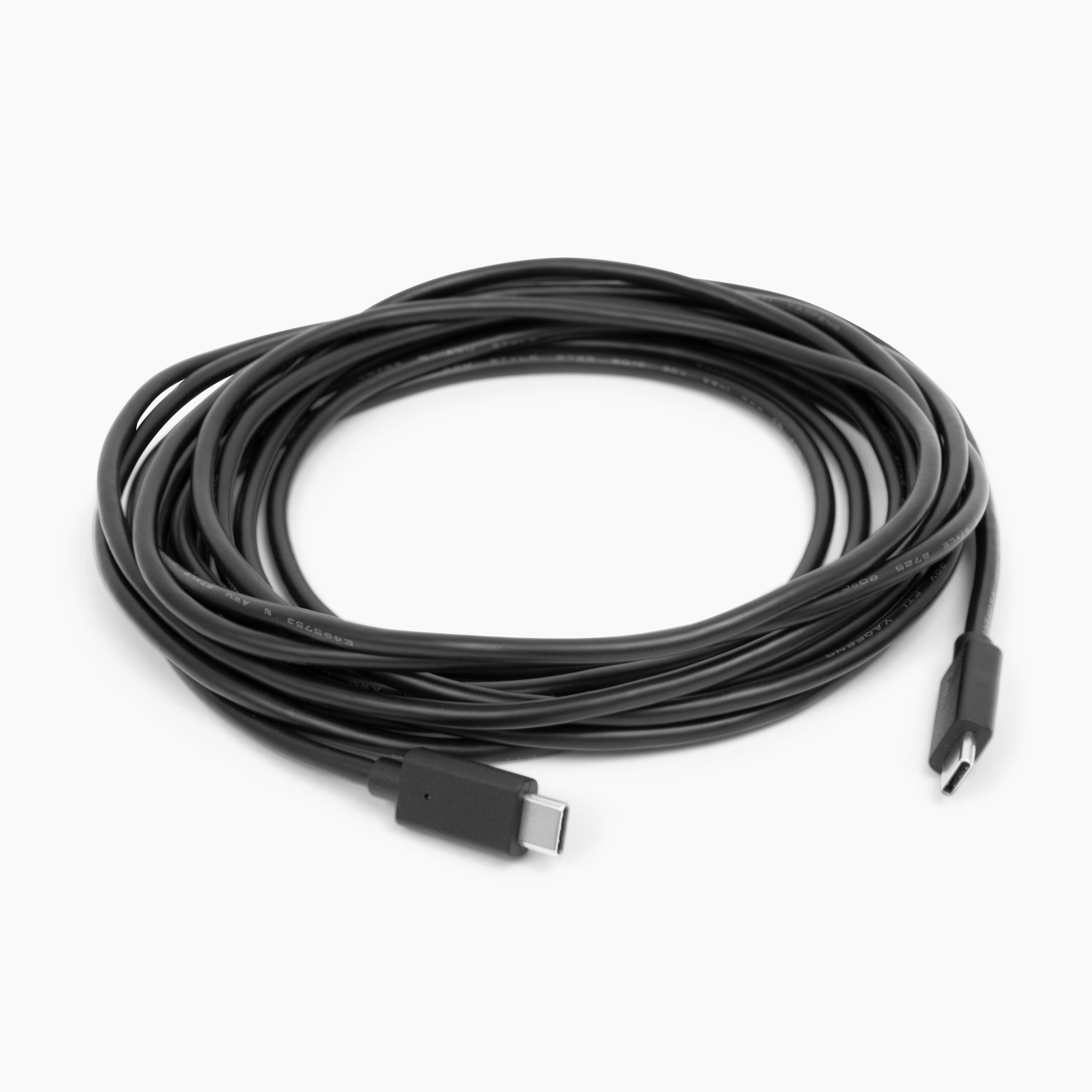 Owl Labs USB C Male to USB C Male Cable for Meeting Owl 3 (16 Feet / 4.87M) cavo USB 487 m Nero