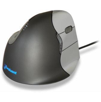 Evoluente VerticalMouse 4 - Mouse - Ergonomically - Per frame di destra - Otticamente - 6 tasti - cablato - USB