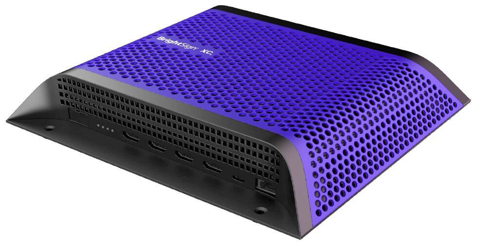 Brightsign XC4055 Digital Signage MediaPlayer (lettore 8K 4x HDMI OUT Elite HTML 3D Graphics Web GL JavaScript)