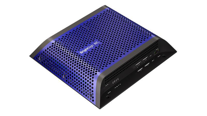Brightsign XC2055 Digital Signage MediaPlayer (lettore 8K 4x HDMI OUT Elite HTML 3D Graphics Web GL JavaScript)