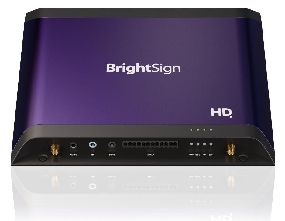 Lettore multimediale per segnaletica digitale BrightSign HD1025