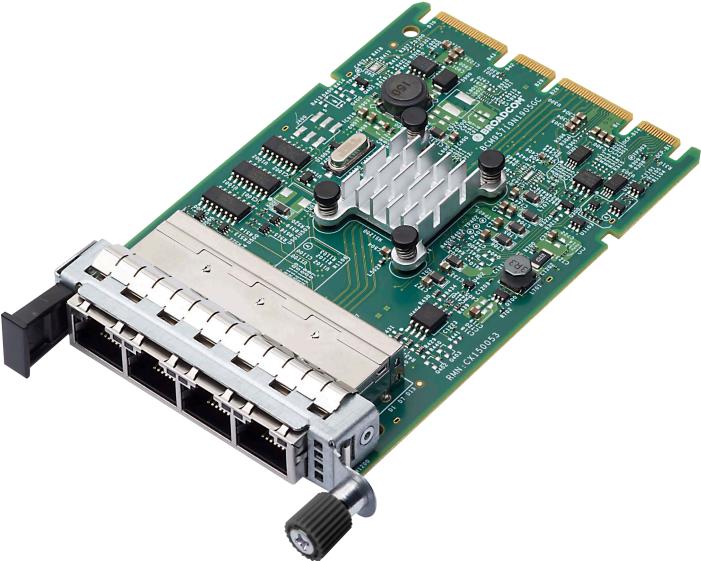 Broadcom N41T scheda di interfaccia e adattatore Interno RJ-45 (Broadcom NetXtreme E-Series N41GBT - Adattatore di rete - PCIe