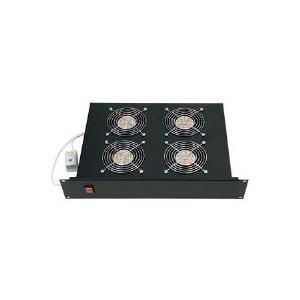 UnitÃƒÂ  di ventilazione Triton 19" orizzontale 2U, 2 ventole, grigio