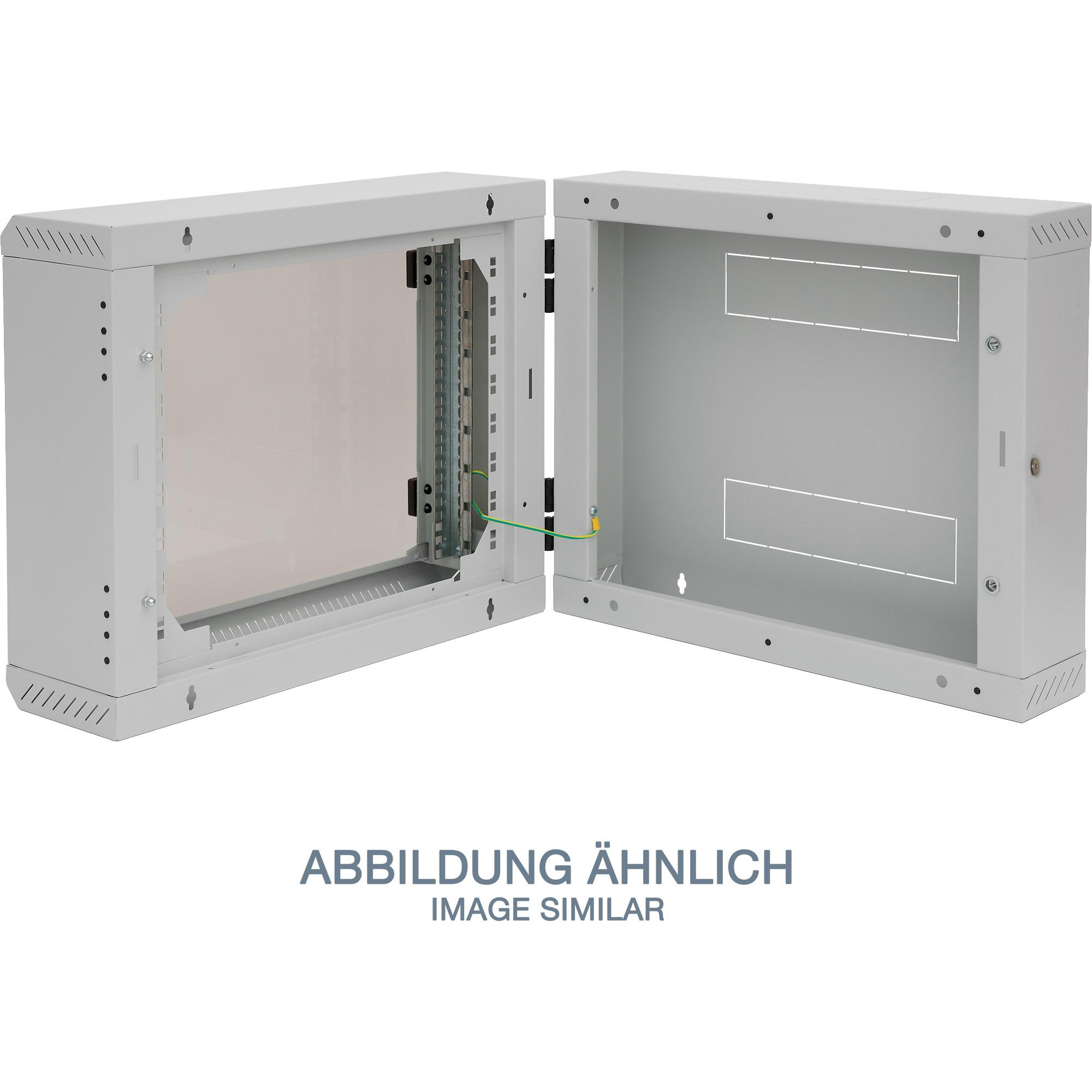 Ã¢â‚¬Â¢ 2-teilig Vormontiert Ã¢â‚¬Â¢ 2x Lochrasterprofile 19" Ã¢â‚¬Â¢ H500xB600xT295mm Ã¢â‚¬Â¢