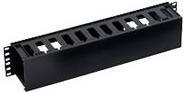Pannello di gestione cavi Triton 19" 2U, pettine in plastica