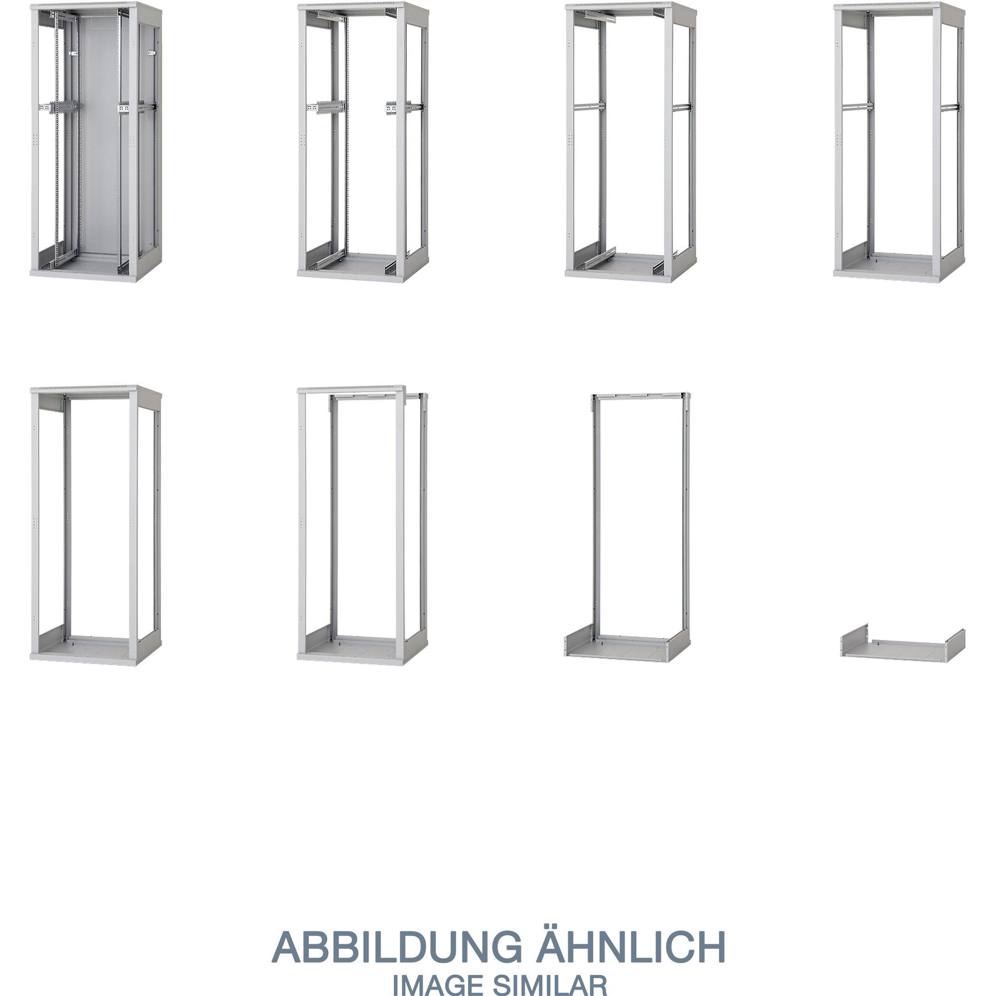 Armadio di rete Triton 19" 18U RZA 600x900mm, grigio chiaro, smontabile