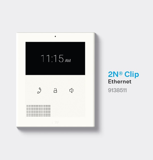 2NÂ® Clip, White (serve 9138002 per installazione a scrivania)