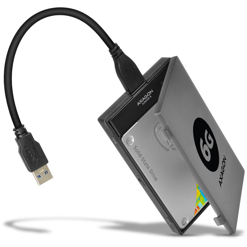 Axagon ADSA-1S6 scheda di interfaccia e adattatore (AXAGON USB3.0-SATA 6G UASP HDD Externa)