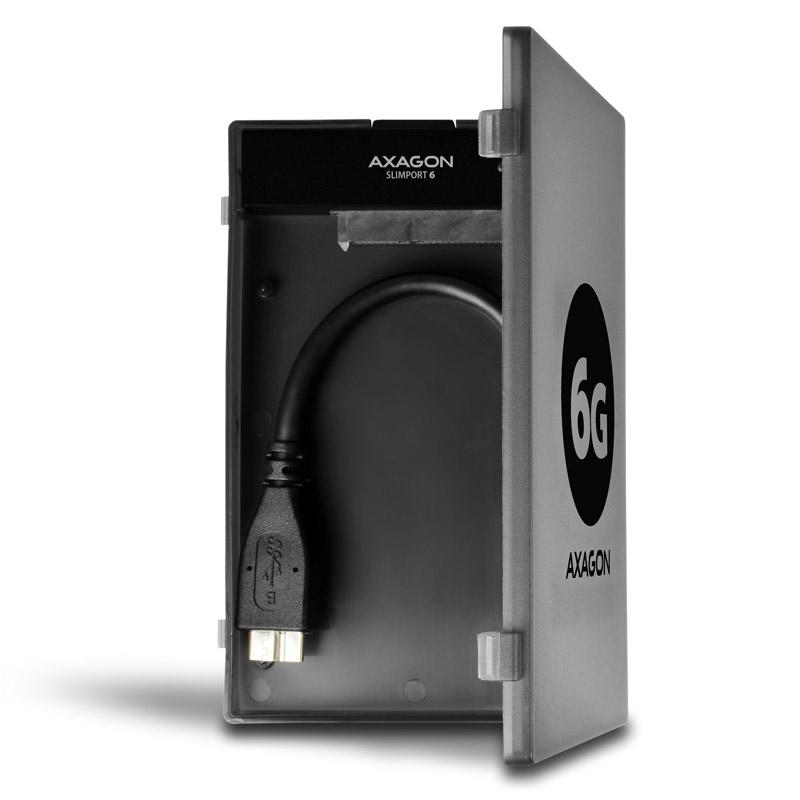 Axagon ADSA-1S6 scheda di interfaccia e adattatore (AXAGON USB3.0-SATA 6G UASP HDD Externa)