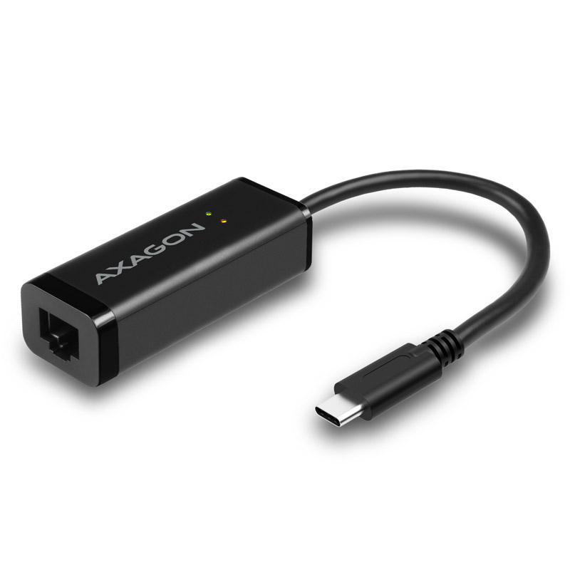 Axagon ADE-SRC scheda di rete e adattatore Ethernet 1000 Mbit/s (AXAGON Type-C USB3.1-Gigabit Ethernet)