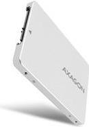 Axagon RSS-M2SD scheda di interfaccia e adattatore Interno SATA (AXAGON RSS-M2SD M.2 SATA SSDs Aluminium Silver Enclosure)