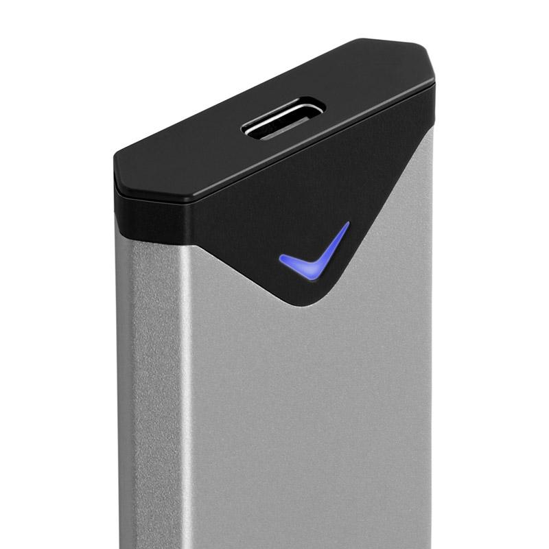 Axagon EEM2-UG2 contenitore di unitÃƒÆ’Ã‚Â  di archiviazione Box esterno SSD Nero, Grigio M.2 (AXAGON EEM2-UG2 USB-C