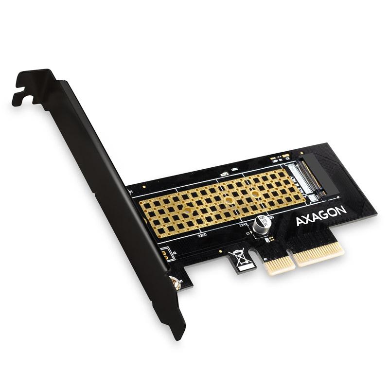 Axagon PCEM2-N scheda di interfaccia e adattatore Interno M.2 (AXAGON PCEM2-N PCIe 3.0 x4 Adapter 1x M.2 NVMe SSD With Passive