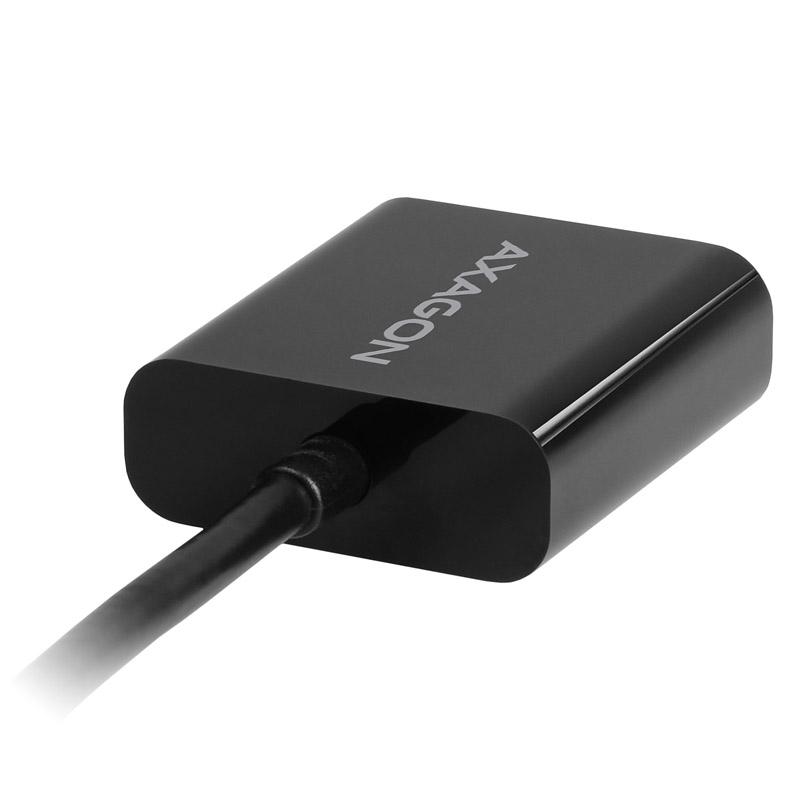 Axagon RVH-VGN Adattatore cavo video 017 M HDMI Tipo A (Standard) VGA (D-SUB) Black (RVH-VGN)