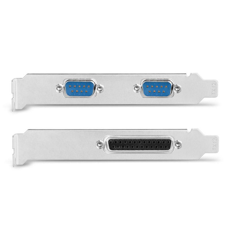 Adattatore PCIe PCEA-PSN con 1 porta parallela + 2 porte seriali - chipset ASIX AX99100