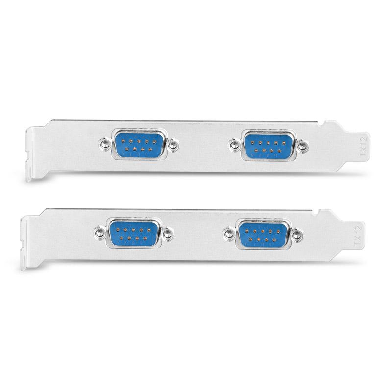 Adattatore PCIe PCEA-S4N con 4 porte seriali - chipset ASIX AX99100