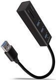 Axagon HMA -cr3a - USB 3.2 Gen 1 (3.1 Gen 1) Tipo -A - USB 3.2 Gen 1 (3.1 Gen 1) Tipo -A - MMC Mobile - MicroSD (transflash) -