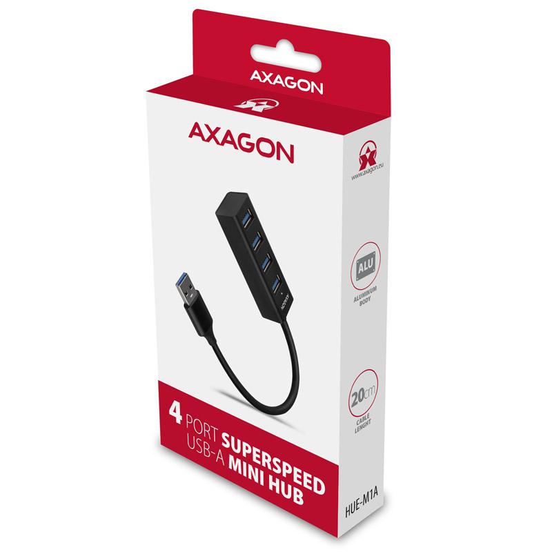 AXAGON HUE-M1A Superspeed USB-A Mini H