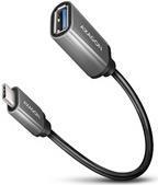 Axagon RUCM-AFAC cavo USB USB 3.2 Gen 1 (3.1 Gen 1) 02 m USB C USB A Grigio