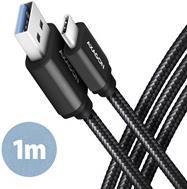 Axagon BUCM3-AM10AB cavo USB USB 3.2 Gen 1 (3.1 Gen 1) 1 m USB C USB A Nero
