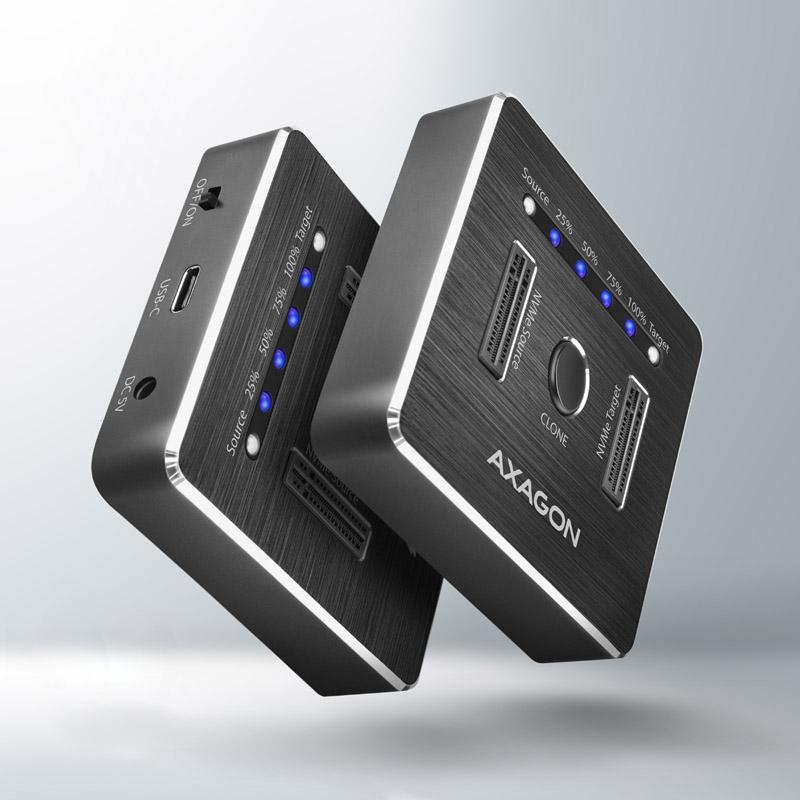 Axagon ADSA-M2C docking station per unitÃƒÆ’Ã‚Â  di archiviazione USB 3.2 Gen 2 [3.1 Gen 2] Type-C (AXAGON ADSA-M2C N